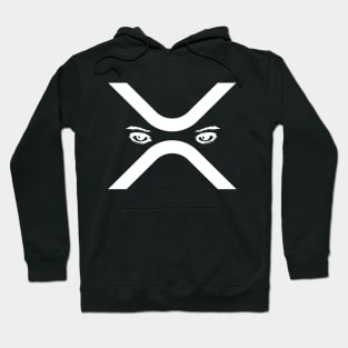 Ripple (XRP) logo with eyes T-shirt Hoodie